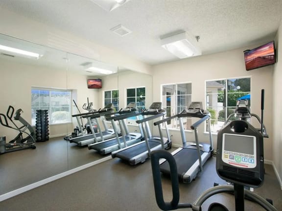 State of the Art Fitness Center at Cypress Meadows Senior Apartments, Ventura, CA, 93003
