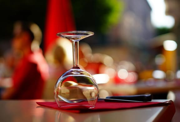 Wine Glass at Cypress Meadows Senior Apartments, Ventura, California