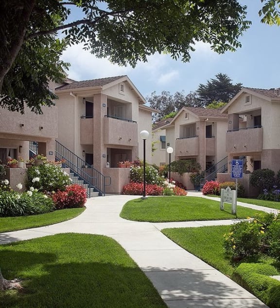 Courtyard at Cypress Meadows Senior Apartments, Ventura, CA, 93003