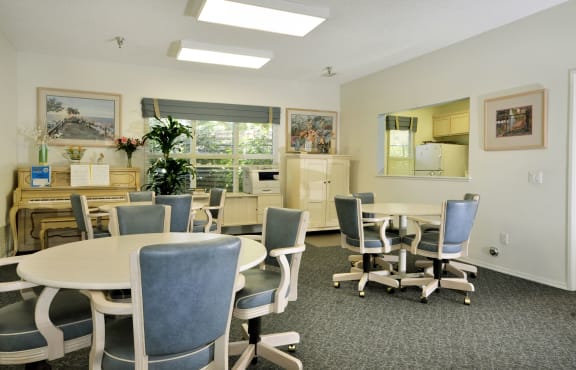 clubhouse at Cypress Meadows Senior Apartments, Ventura, CA