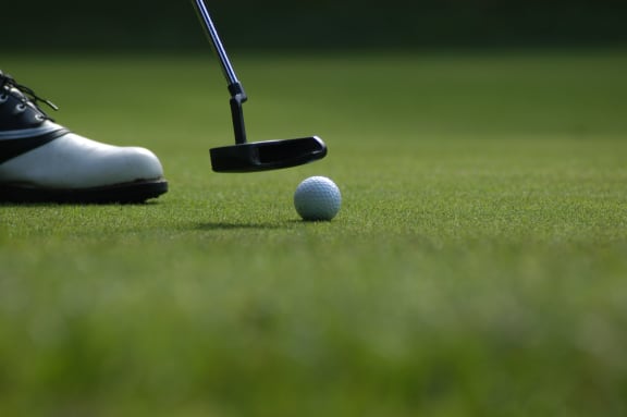 golfing at Cypress Meadows Senior Apartments, California