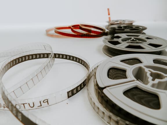 old-school film rolls at Cypress Meadows Senior Apartments, Ventura, CA, 93003