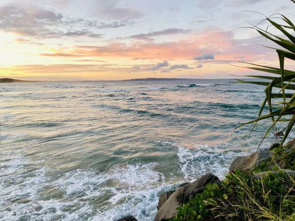 pink_sky_coastal_views_waves at Cypress Meadows Senior Apartments, California, 93003