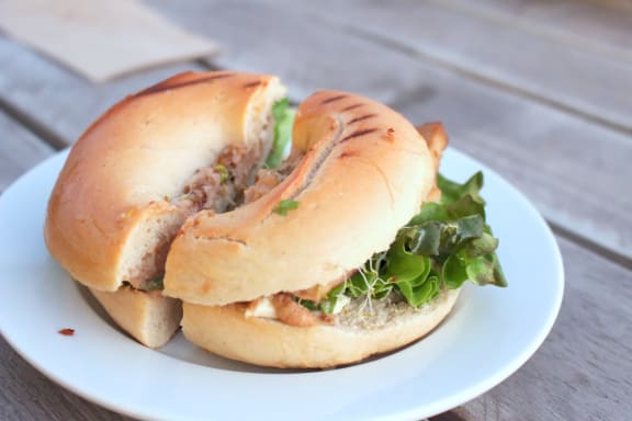 Best Bagel Sandwich at Oceanwood Apartments, Lompoc, California