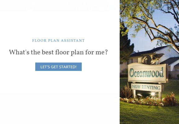 Floorplan Assistant at Oceanwood Apartments, Lompoc, CA, 93436