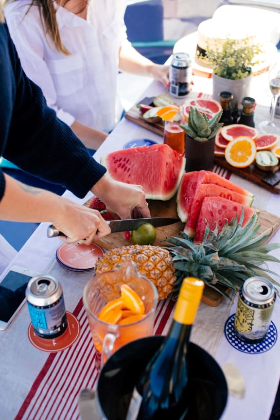 Dining at Oceanwood Apartments, Lompoc, CA, 93436