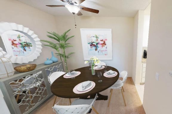 Ceiling Fans at Oceanwood Apartments, Lompoc, 93436
