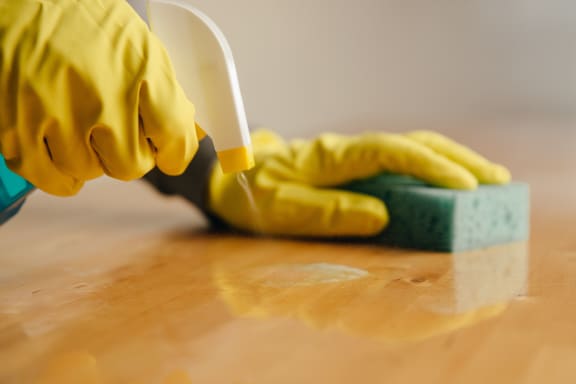 Cleaning At Property at Oceanwood Apartments, Lompoc, CA, 93436