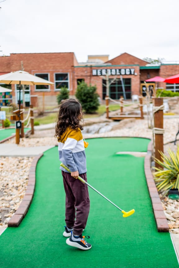 Mini Golf at Ralston Courtyards, Ventura, CA, 93003