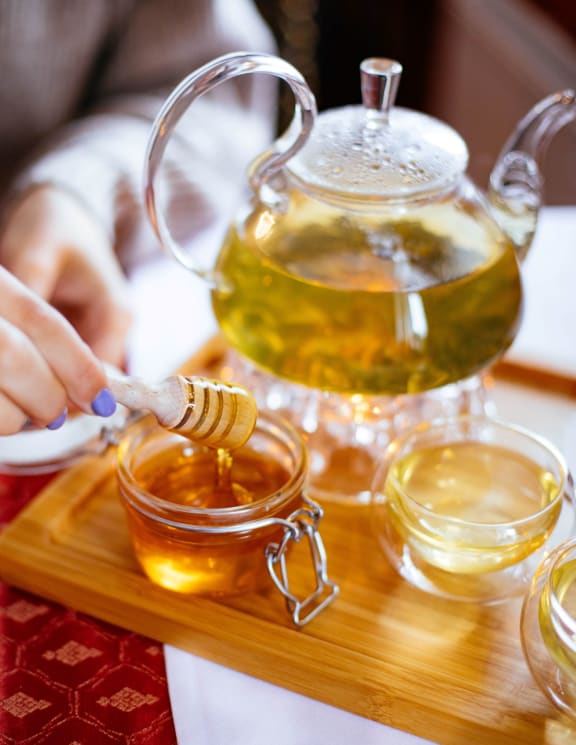 Green Tea at Ralston Courtyards, California, 93003
