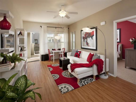 Modern Living Space at Ralston Courtyards, Ventura