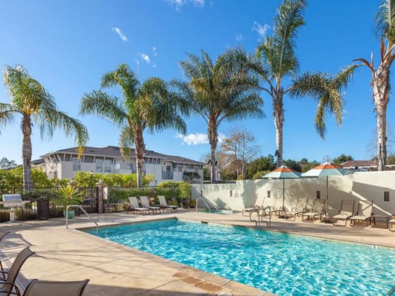 Pool at Ralston Courtyards, California, 93003
