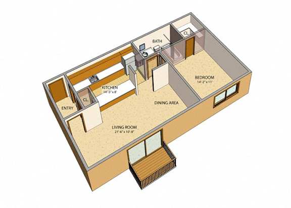 Liberty Square Apartments - One-bedroom, One-full Bath Units in Amherst New York - Appliances Included - 24 Hour Emergency Maintenance - Ask for a Tour - Pet Friendly