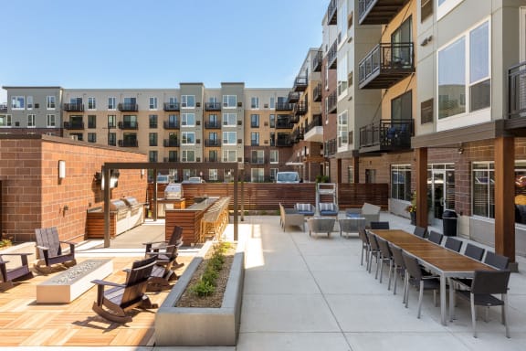 Elegant Exterior View at The McMillan, Shoreview, MN