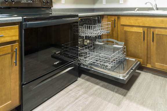 Brand new dishwashers have been installed in our renovation.