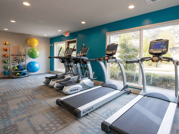 Cardio Studio Equipment at Artesian East Village, Atlanta, GA, 30316