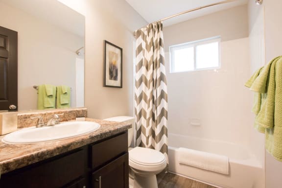 Bathroom With Bathtub at Artesian East Village, Atlanta