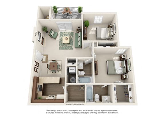 Pinehurst Apartment Homes - 2 Bedroom 2 Bath Apartment Pinehurst Apartment Homes - 2 Bedroom 2 Bath Apartment