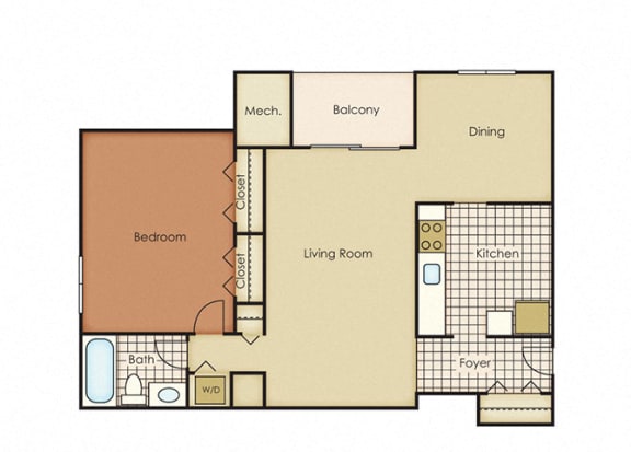 Pines of York Apartment Homes - 1 Bedroom 1 Bath Apartment Pines of York Apartment Homes - 1 Bedroom 1 Bath Apartment