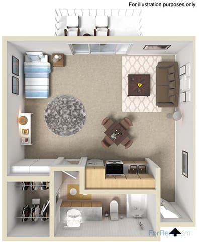 Point Bonita Apartment Homes - Studio 1 Bath Apartment Point Bonita Apartment Homes - Studio 1 Bath Apartment