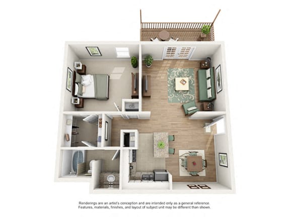 The Brookwood Apartment Homes - 1 Bedroom 1 Bath Apartment The Brookwood Apartment Homes - 1 Bedroom 1 Bath Apartment