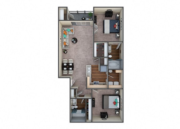 Tranquility - 2Bed/2Bath Indigo Creek|Tranquility|2Bed/2Bath