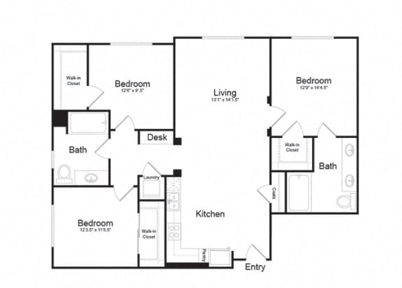 Three Bedroom