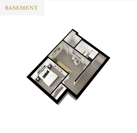 Floor plan A1 finished basement