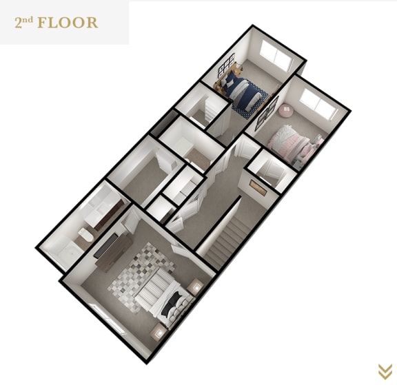 Floor plan A2 unfinished basement