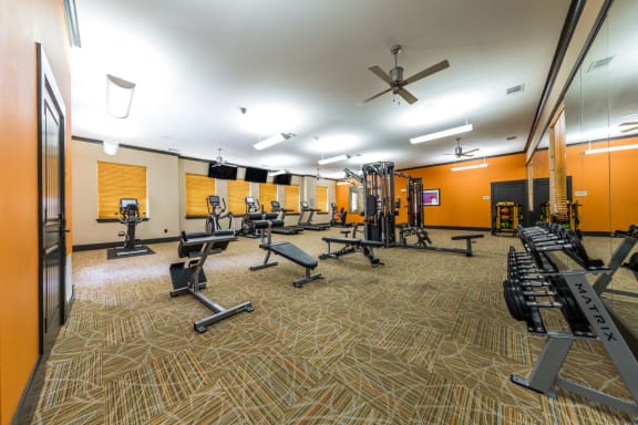 san antonio apartments with a fitness center