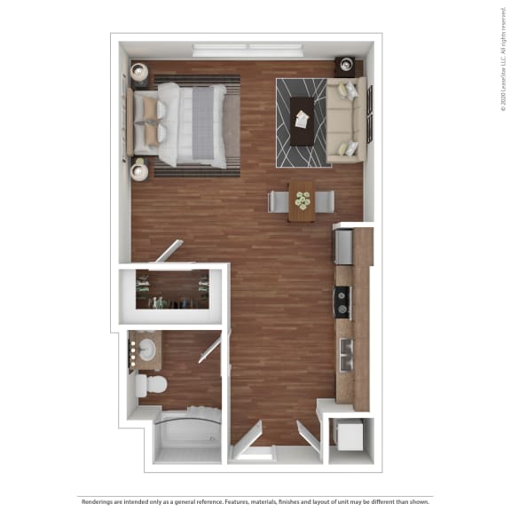 Studio Apartment Metro Gateway 3411 Grande Vista Pkwy  Riverside, CA 92503