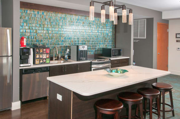 Clubroom with Coffee Bar