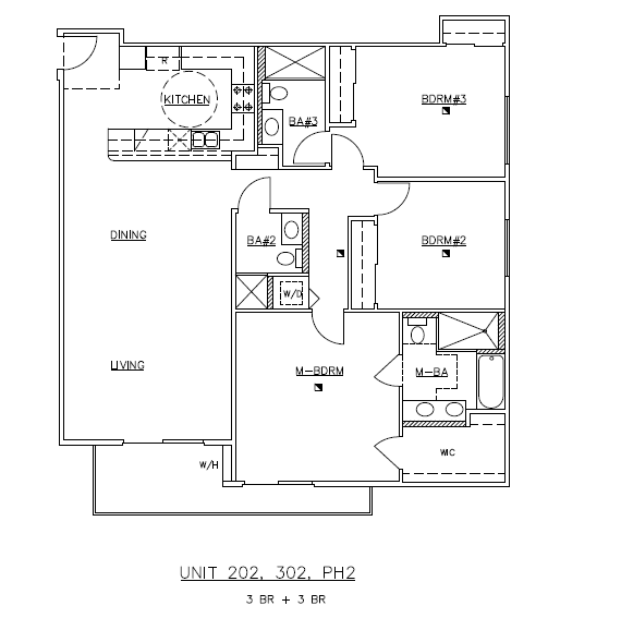 Units 202, 302, PH2