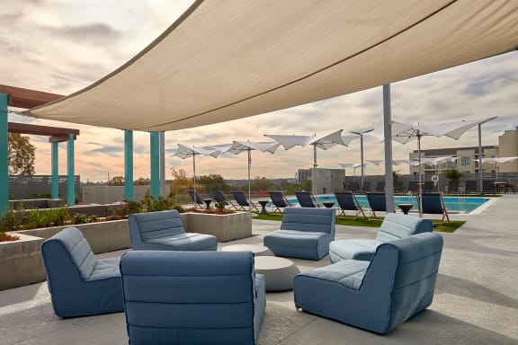 Rooftop Deck at Link Apartments® Canvas, Georgia