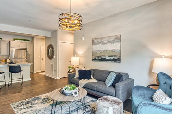 Living room at Lumen