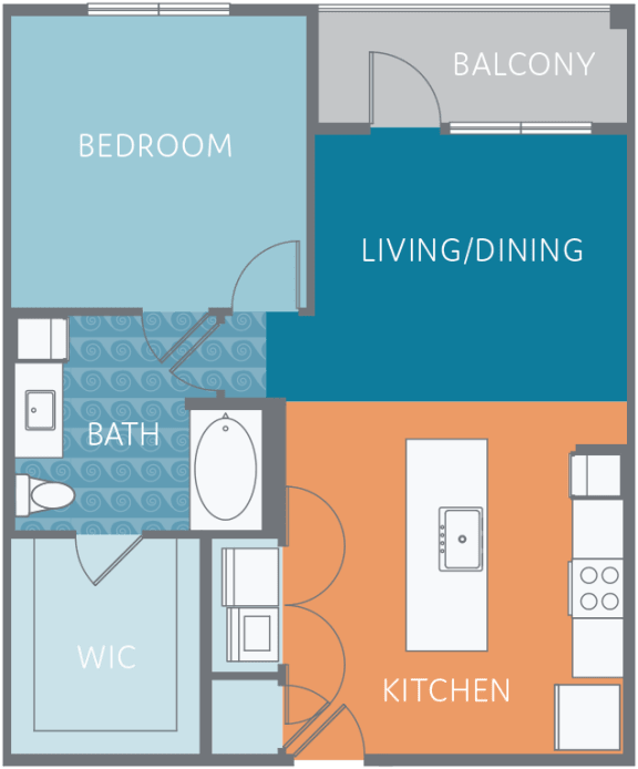 Floor Plan  A2 Floor Plan at Watermark on Twenty Mile, Colorado