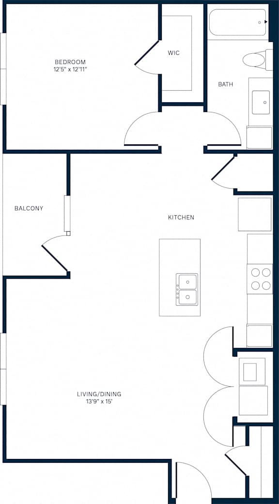 A2 Floor Plan at Watermark at Harvest Junction, Longmont, CO, 80501