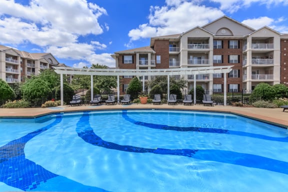 Pool With Sunning Deck at Claremont, Overland Park, KS