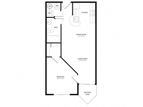 Acclaim Apartments- floorplan