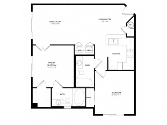 Acclaim Apartments- floorplan