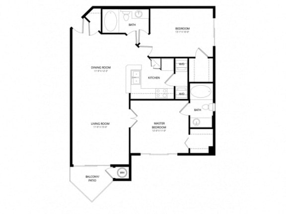 Acclaim Apartments- floorplan