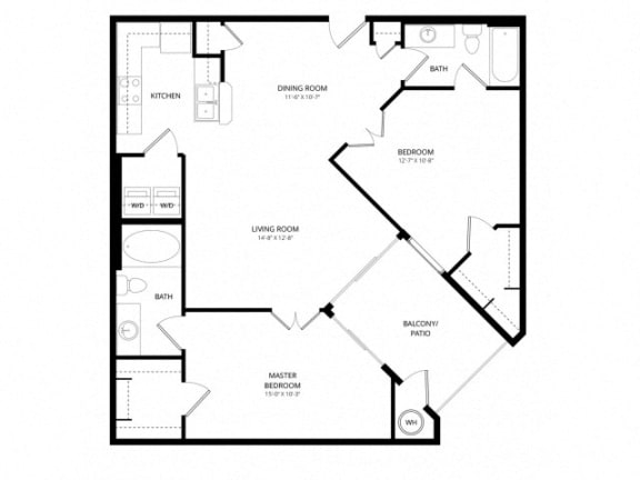 Acclaim Apartments- floorplan