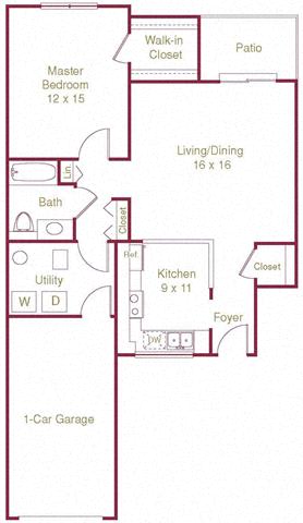 Kensington Floor Plan at Briarcliff Village, Commerce Township, 48390