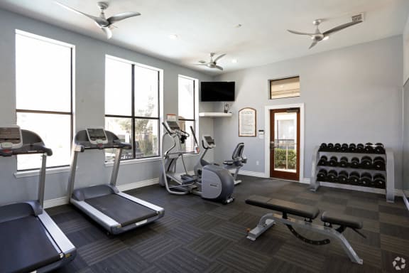 townhomes with a fitness center