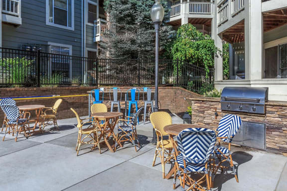 Grill area at Altitude at Blue Ash, Blue Ash, 45242