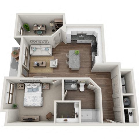Greenock Floor Plan at Berewick Pointe, North Carolina, 28278