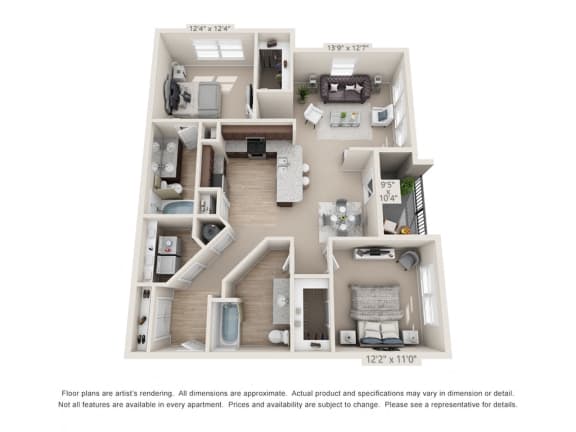 Murray 2Bed2Bath Atlantic at Parkridge Murray 2Bed2Bath
