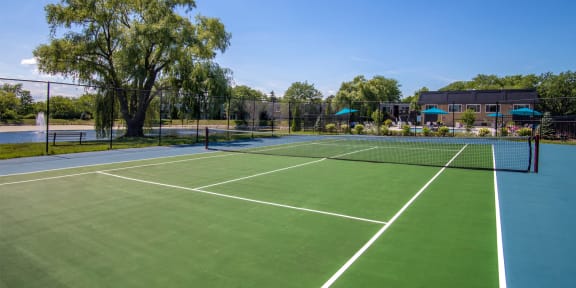 Tennis Court at Foxboro Apartments, Wheeling, IL, 60090
