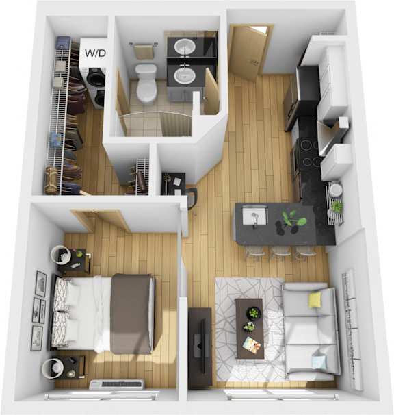 Unit-B at Lyndy Apartments, Minneapolis, 55408