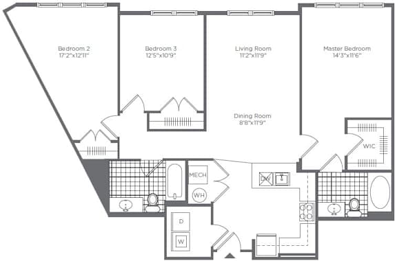 3BR 2BA